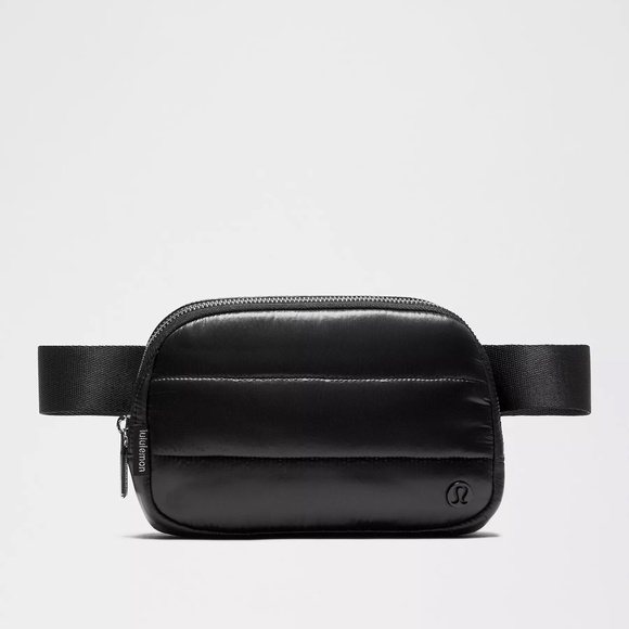 Lululemon NWT Everywhere Belt Bag 1L Wunder Puff Shine Black - Picture 2 of 7